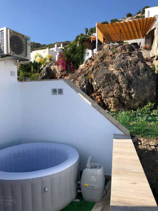 Cerezo'S House - Terrace & Jacuzzi Villa Frigiliana Exterior photo